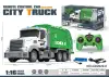 TL77782 1:16 Remote control sanitation vehicle toy 2.4G six-channel rechargeable engineering vehicle lighting and sound effect simulation garbage recycling vehicle model Application Scenario